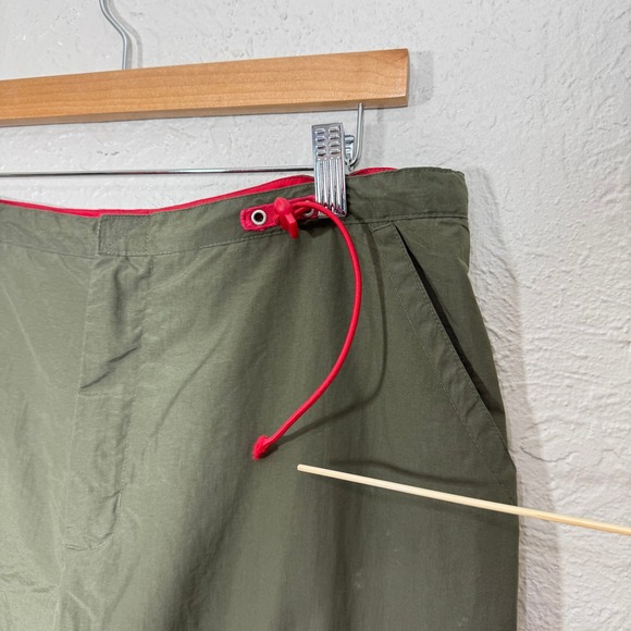 Vtg Y2K No Boundaries Cargo Pants‎ Juniors Large Nylon Baggy Utility Army Grunge - Picture 14 of 14